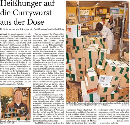 Holsteinischer Courier und Landeszeitung 22.03.2012\\n\\n24.03.2012 16:31